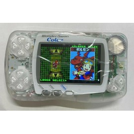 Wonderswan Color with IPS and button kit.  New clear case