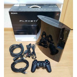 SONY PS 3 PS3 PlayStation 3 CECHB00 Game Console 20GB Black Original Box
