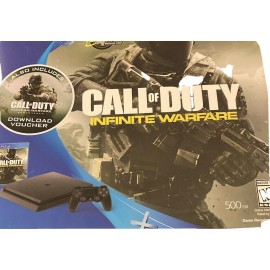 Sony PlayStation 4 Slim 500GB Black Console with Call of Duty Infinite Warfare
