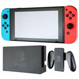 Renewed Nintendo Switch Game Console Bundle with Joy-Cons (Updated HAC-001(-01)