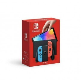 Nintendo Switch OLED Model w/ Neon Red/Blue Joy-Con - NEW - PRE-ORDER