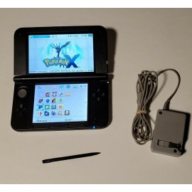 Nintendo Blue 3DS XL Handled With Pokemon  X and Extras *SAME DAY SHIPPING*