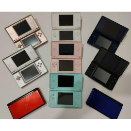 Nintendo DS Lite with charger | CHOOSE COLOR | Tested | Pink Black Blue Clear