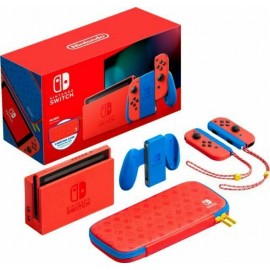 Nintendo Switch MARIO RED BLUE Limited Edition Console - Pre-Owned!
