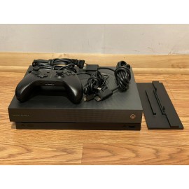 Xbox One X Project Scorpio Edition Console w/1 controller & more in original box