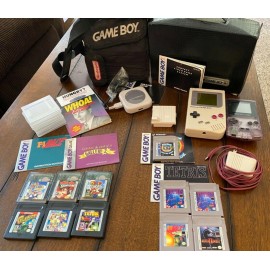 Original Nintendo Game Boy, Game Boy Color, games, Game Boy carrying cases LOT