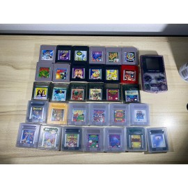 Nintendo Game Boy Color - Atomic Purple With 31 Games Including Pokemon Red