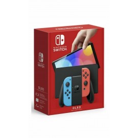 Nintendo Switch (OLED model) w/ Neon Red & Neon Blue Joy-Con *CONFIRMED ORDER*