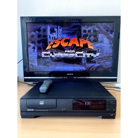 Philips CD-i with games and remote controller, tested and working