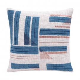 Keiden Modern Geometric Handmade Decorative Throw Pillow