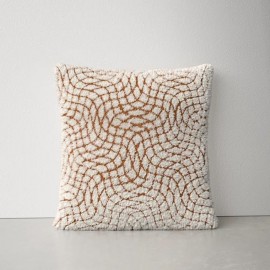 Omid Geometric 100 Polyester Throw Pillow