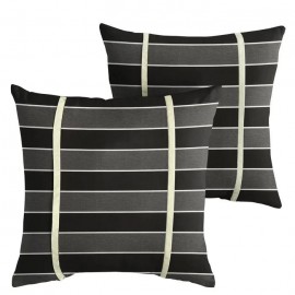 Grinell Striped Indoor/Outdoor Throw Pillow