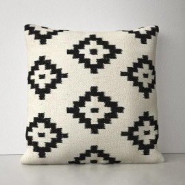 Jada Geometric Wool Blend Throw Pillow