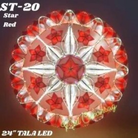 Christmas Capiz Parol LED Lantern Filipino Canada New size 24” US Seller 