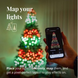 Strings – App-Controlled LED Christmas Lights with 600 RGB+W (16 Million Colors