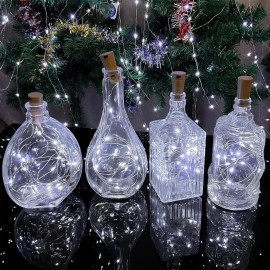 Wine Bottle Lights with Cork 20LED 6.6Ft Fairy Mini String Light Battery DIY LOT