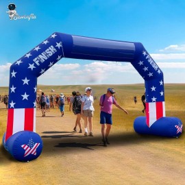 Sewinfla 20FT Inflatable Arch 4th of July Inflatables Outdoor Decoration