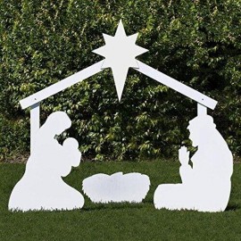 Outdoor Nativity Store Outdoor Nativity Set  Holy Family - (standard size)