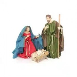 Nativity Set with 36 in. Joseph, 27 in. Mary and 10 in. Baby Jesus (Set of 3)