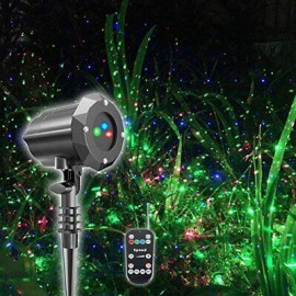 Outdoor Garden Laser Lights Waterproof Christmas Projector Lighting With Securit