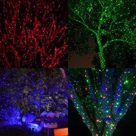 Christmas Laser Projector Lights Outdoor, Motion Firefly Red, Green and Blue wit