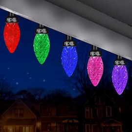 Christmas Colormotion Deluxe Multicolor C9 Light String - S/24