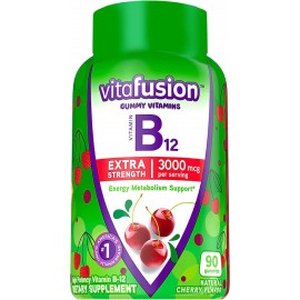 Vitafusion Extra Strength Vitamin B12 Gummy Vitamins For Energy Metabolism Support