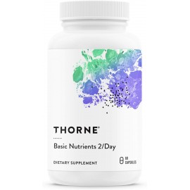 Thorne Vitamin And Mineral Formula - Gluten-Free, Dairy-Free, Soy-Free - 60 Capsules - 30 Servings