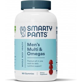 SmartyPants Multivitamin For Men, For Immune Support, 180 Gummies (30 Day Supply)