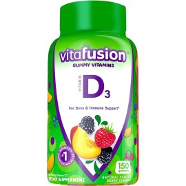 Vitafusion Vitamin D3 Gummy Vitamins For Bone And Immune System Support