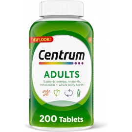 Adult Multivitamin/Multimineral Supplement With Antioxidants, Zinc, Vitamin D3 And B Vitamins