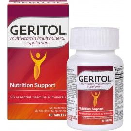 Geritol, Multivitamin Supplement, Contains B-Vitamins, Antioxidants, Vitamins C, E & D and Iron