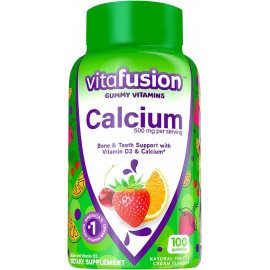 Vitafusion Chewable Calcium Gummy Vitamins For Bone And Teeth Support