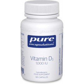 Pure Encapsulations Vitamin D3 25 Mcg - Supplement To Support Bone, Joint, Breast, Heart, Colon & Immune Health