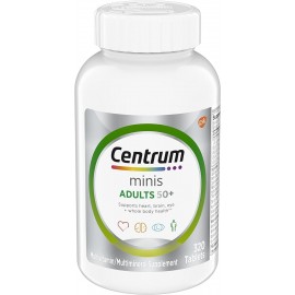 Silver Multivitamin Tablet for Adults 50 Plus, Multimineral Supplement, Vitamin D3, B-Vitamins, Gluten Free